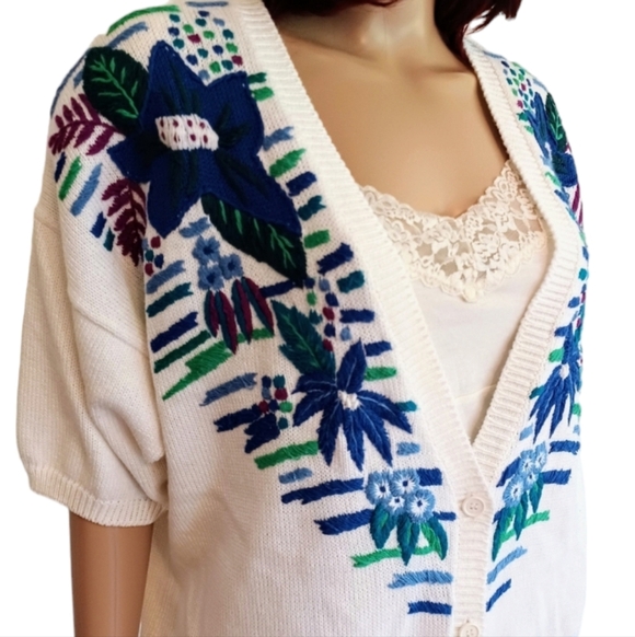 Vintage Lucia Cardigan Sweater - Picture 5 of 11